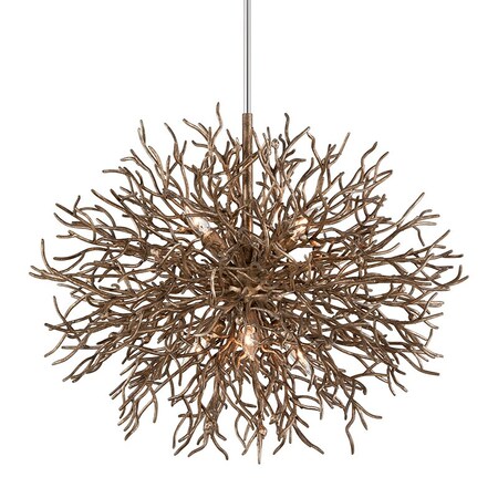 Troy Lighting Sierra 6 Light Chandelier 32 In. Vienna Bronze F6096-VZ