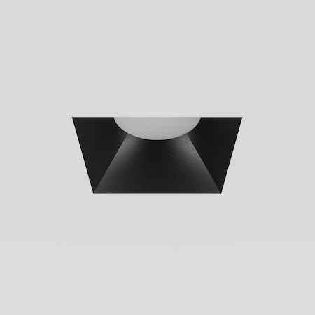 Vidalite Inspira 3in Black Square Trimless Integrated LED Canless Recessed Lighting Kit, 5CCT, 12W, 1000L CE1009421