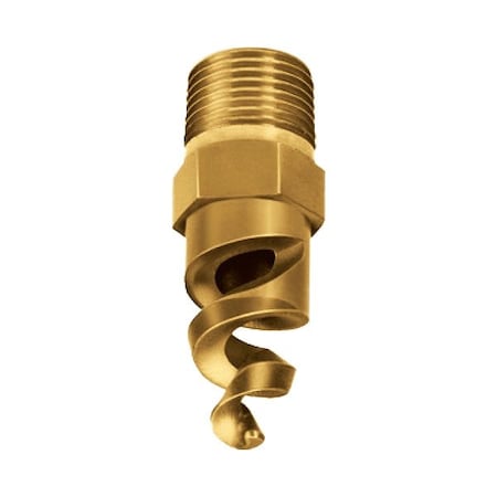 Bete Fog Nozzle Cone Spiral Nozzle, Brass, 40 psi 6015283