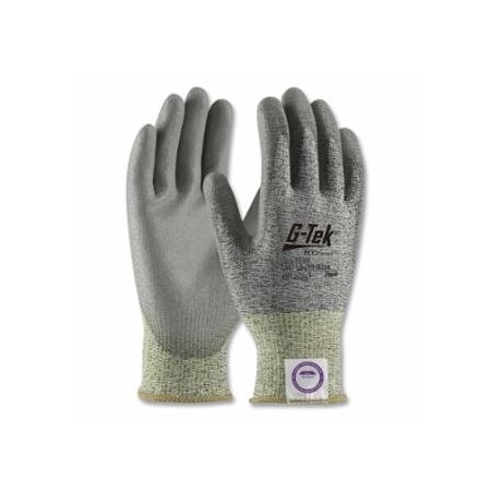 G-Tek ECO Series, D320, Dyneema Phoenix Blended, Polyurethane Coated, Large, Salt and Pepper, 12PK 112-19-D320/S