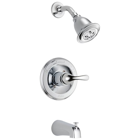 Delta Classic Monitor 13 Series H2Okinetic Tub & Shower Trim In Chrome T13420-H2OT