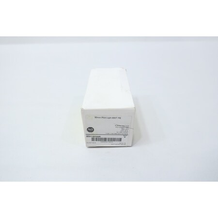 Allen Bradley RED PUSH TO TEST PILOT LIGHT 12-130V-AC 12-130V-DC 800T-QTH2R