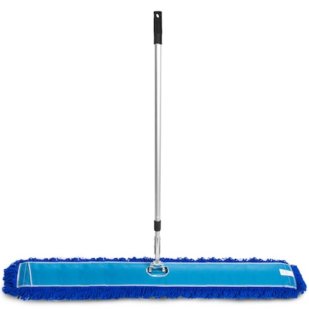 Gritt Commercial All-In-One 60'' Microfiber Dust Mop Set With 72 Telescopic Handle GRI174-60-T-4PK-ZORO