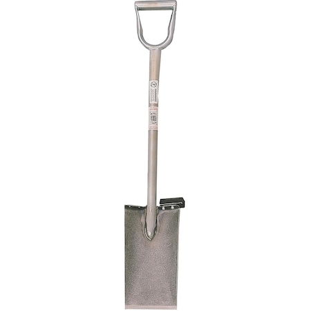 King Of Spades Nursery Spade Shovel, All Steel, 41 in L Handle KS-S + FOOT PAD