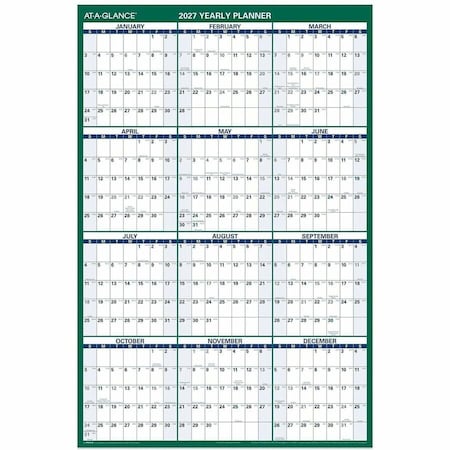 At-A-Glance Planner, Wall, Vertical, 32X48 AAGPM31028