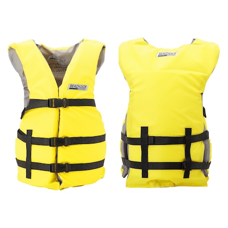 Seachoice General Purpose Vest Yellow, XL 86543