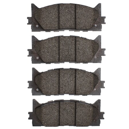 Dynamic Friction Co DFC 5000 Advanced Brake Pads - Ceramic 1551-1293-00