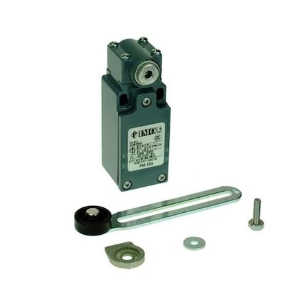 Imo Automation Limit Switch, Compact Adjustable Metal Roller Lever LMC5A55-1