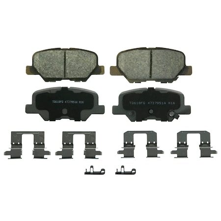 Wagner Brakes Disc Brake Pad Set-QC1679 QC1679