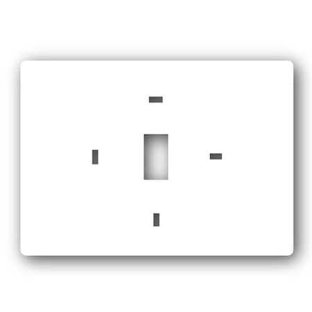 Diversitech Universal Wall Plate T119