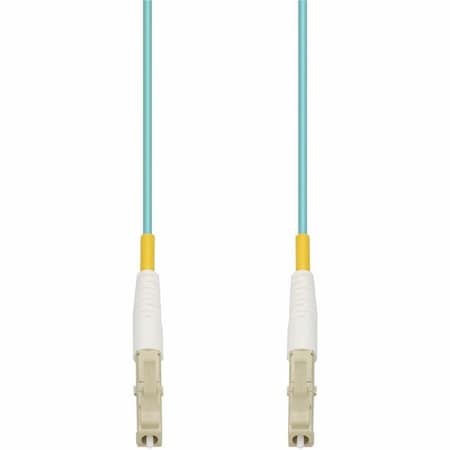 Add-On 30M LC TO LC AQUA OM4 SIMPLEX OFNP (PLENUM-RATED) FIBER PATCH CABLE ADD-LC-LC-30MS5OM4P
