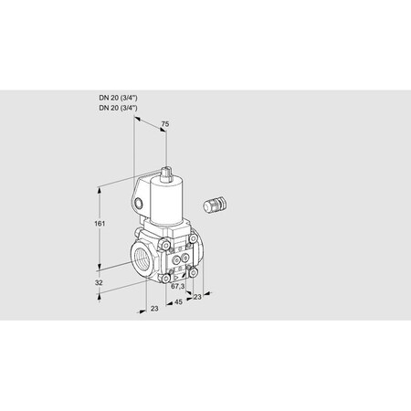 Honeywell Kromschroder VAS120R/NYGL KS88031661