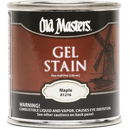Old Masters 81216 0.5 Pint. Maple Gel Stain 86348812161