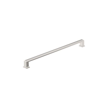 Amerock Appoint 12-5/8 inch 320mm Center-to-Center Polished Nickel Cabinet Pull BP37362PN