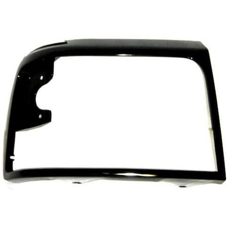 Geared2Golf Right Hand Headlamp Door for 1992-1998 Ford Pickup, Black GE1855759