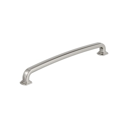 Amerock Surpass 8-13/16 inch 224mm Center-to-Center Satin Nickel Cabinet Pull BP55521G10