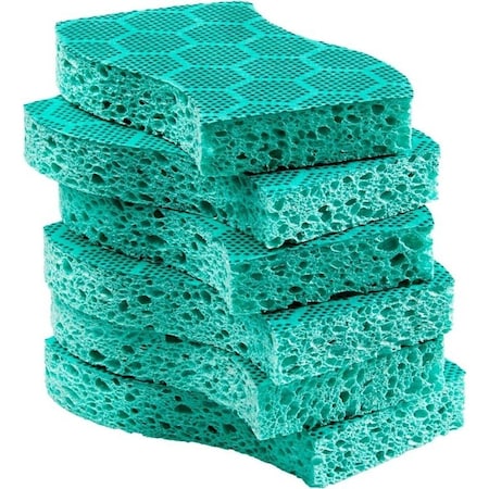 Scotch-Brite Scrub Dots Sponge, 4.4 in L, 6PK 30306-4