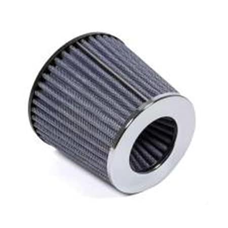 Vibrant Performance 6.5 in. Base 5 Dia. 5 in. Tall Clamp-On Conical Open Air Filter Element VIB2160C