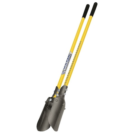 Vulcan 34558CA-38F Post Hole Digger, 10 in Blade, Steel Blade, Fiberglass Handle 34558