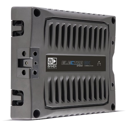 Banda Competition Vehicle BASS Audio Amplifier w/Built in Subsonic Filter up to 9000 Watts RMS PROFESSION ELEC8K1BK