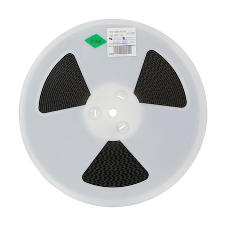 Eaton Bussmann TR2/1025FA15-R fuse Fast-Acting surface mount 250 Vac 60 Vdc A 50 AIC at 250 Vac, 2500PK TR21025FA15R