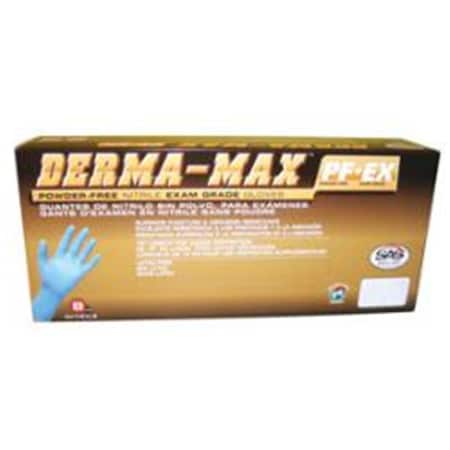 Sas S A S Safety Powder Free Derma-Max 8 Mil Nitrile Gloves Medium-Box 50 SA6607-40