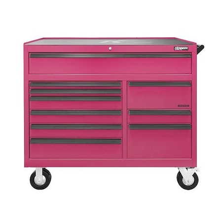 Kennedy Roller Cabinet, 48 1/2" W, 43 1/4" H, Pink 4910MPVP