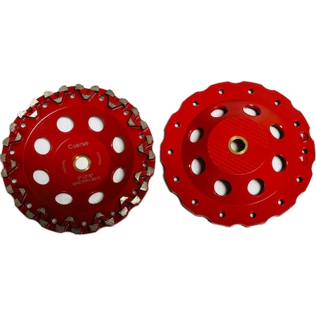 Vantage Product E Segmented Cup Wheel, Concrete Cutting, 5', Soft VSEG714A3