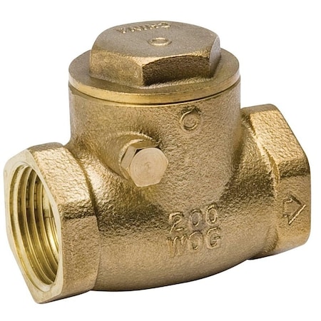 Homewerks VALVE 1IN NL BRASS CHECK THRD 101-005NL