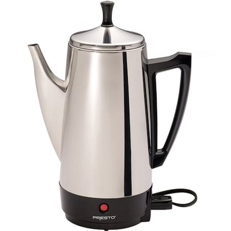 National Presto Presto 12 cups Silver Percolator 02811