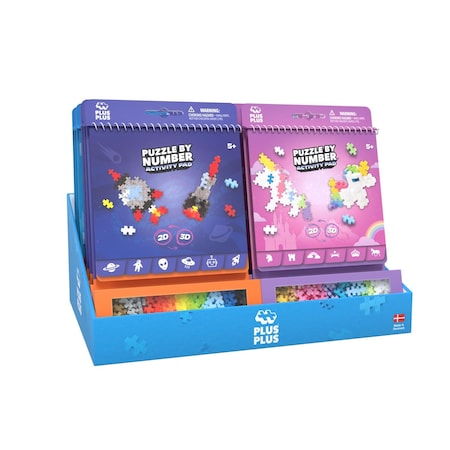 Plus-Plus Puzzle By Number Activity Pad 16 pc 95069
