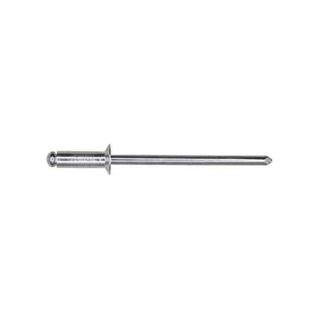 Auveco Blind Rivet Aluminum/Steel Countersunk 7/32in Diameter 1/8in Grip 3/16in - 1/4in, 500PK 8915