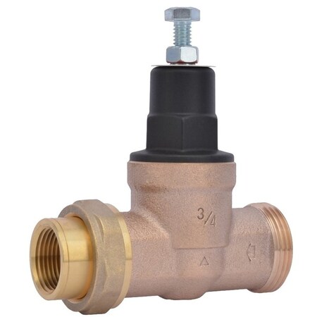 Sharkbite SharkBite EB45 Series 23883-0045 Pressure Regulating Valve, 3/4 in Single Union x NPT, Bronze 23883-0045