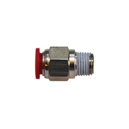 Midland Industries ADAPTER STR 6MM PUSH-IN 1/4IN MALE BSPT 20633