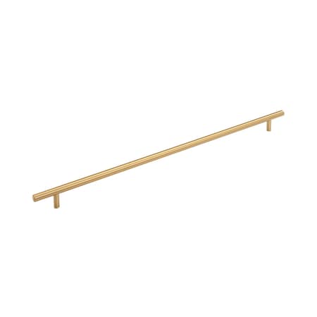 Amerock Bar Pulls 18-7/8 in 480 mm Center-to-Center Champagne Bronze Cabinet Pull BP19016CZ