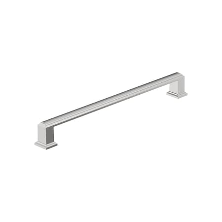 Amerock Appoint 8-13/16 inch 224mm Center-to-Center Polished Chrome Cabinet Pull BP3736326