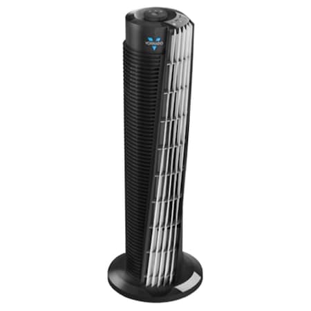 Vornado FA1002606 143 3 Speed Tower Circulator Fan Black 145332