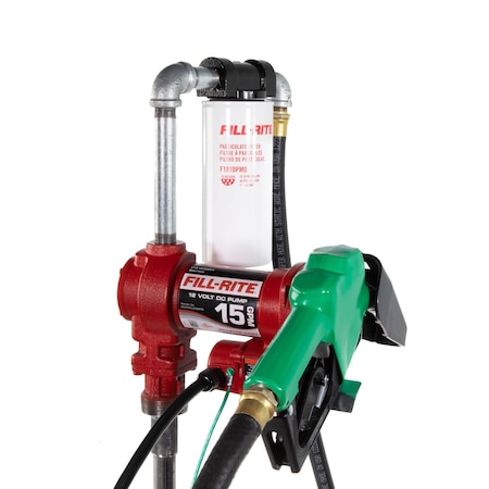 Fill-Rite Electric Drum Pump, Cast Iron, 12 V DC FR1210HA1F