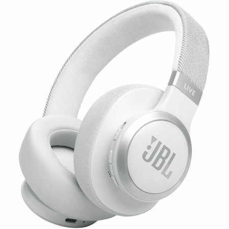 Jbl Live 770NC Wireless Over-Ear Headphones with True Adaptive Noise Cancelling JBLLIVE770NCWHTAM