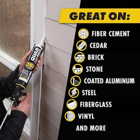 Osi QUAD MAX 9 Oz. Sealant Clear 2445634