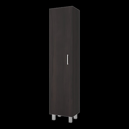 Homeroots 16in Brown Wood Accent Chest 724358