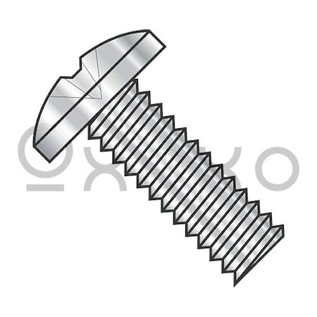 6-32X1/4 Phillips Binding Undercut Machine Screw Fully Threaded 18-8 Stainless Steel, 5000PK