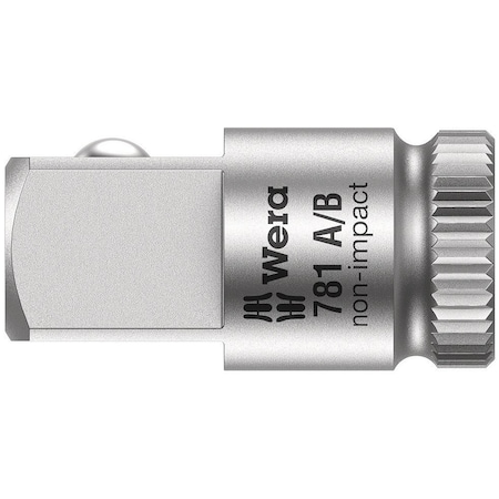 Wera 781 A 1/4 in Connection parts, 781 A/B x 3/8 x 25.2 mm x 1/4 in 5042670001