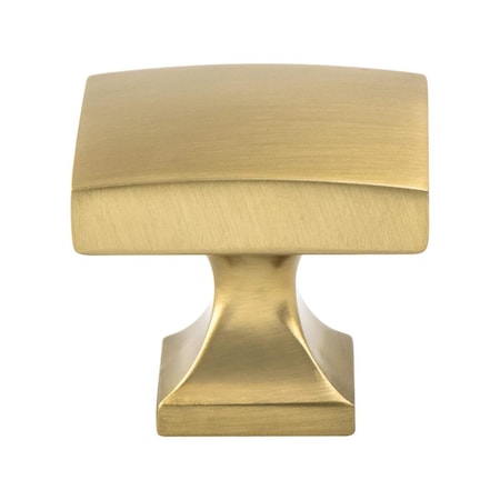 Berenson 1.375 in. Century Edge Knob with Long Modern Bronze 1204-1MDB-P