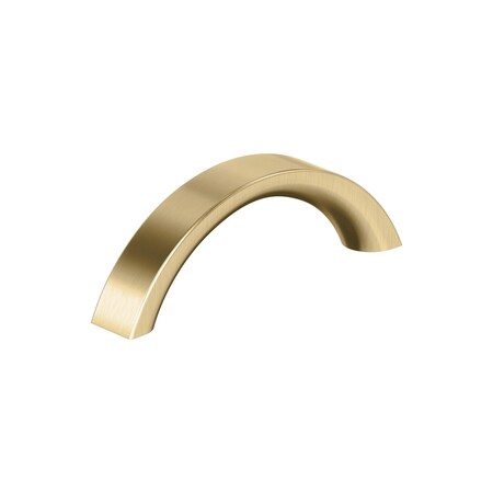 Amerock Parabolic 3 inch (76mm) Center-to-Center Champagne Bronze Cabinet Pull, 25PK 25VMP37345CZ
