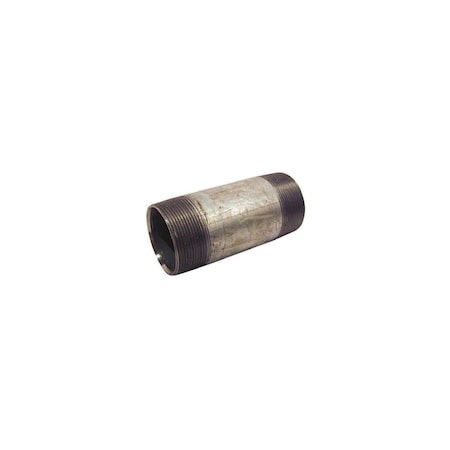 Southland Pipe Fittings, Galvanized Nipple, 1 x 3-In. 500966