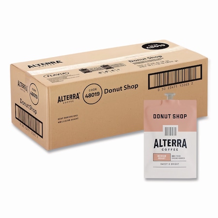 Alterra Coffee Freshpack Pods, Donut Shop Blend, Medium Roast, 0.28 oz, 100PK MDRA200