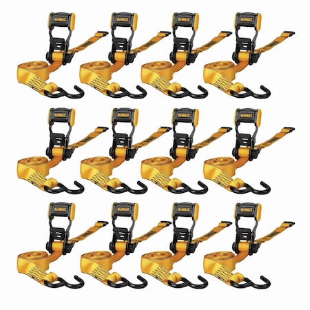 Dewalt 1.25" x 12' x 1800#, 12PK DXBC18001-12PK