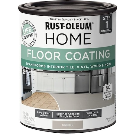 Rust-Oleum Home Premix Base Coating, Greige, 1 qt 365932