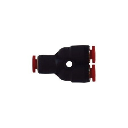 Midland Industries ADAPTER WYE UN 8MM PUSH-IN TUBE 8MM 8MM  20815